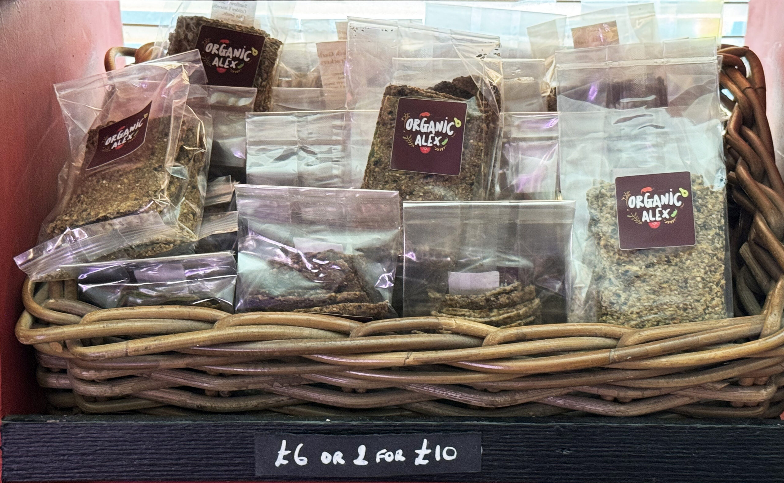 Organic Alex Cracker Basket