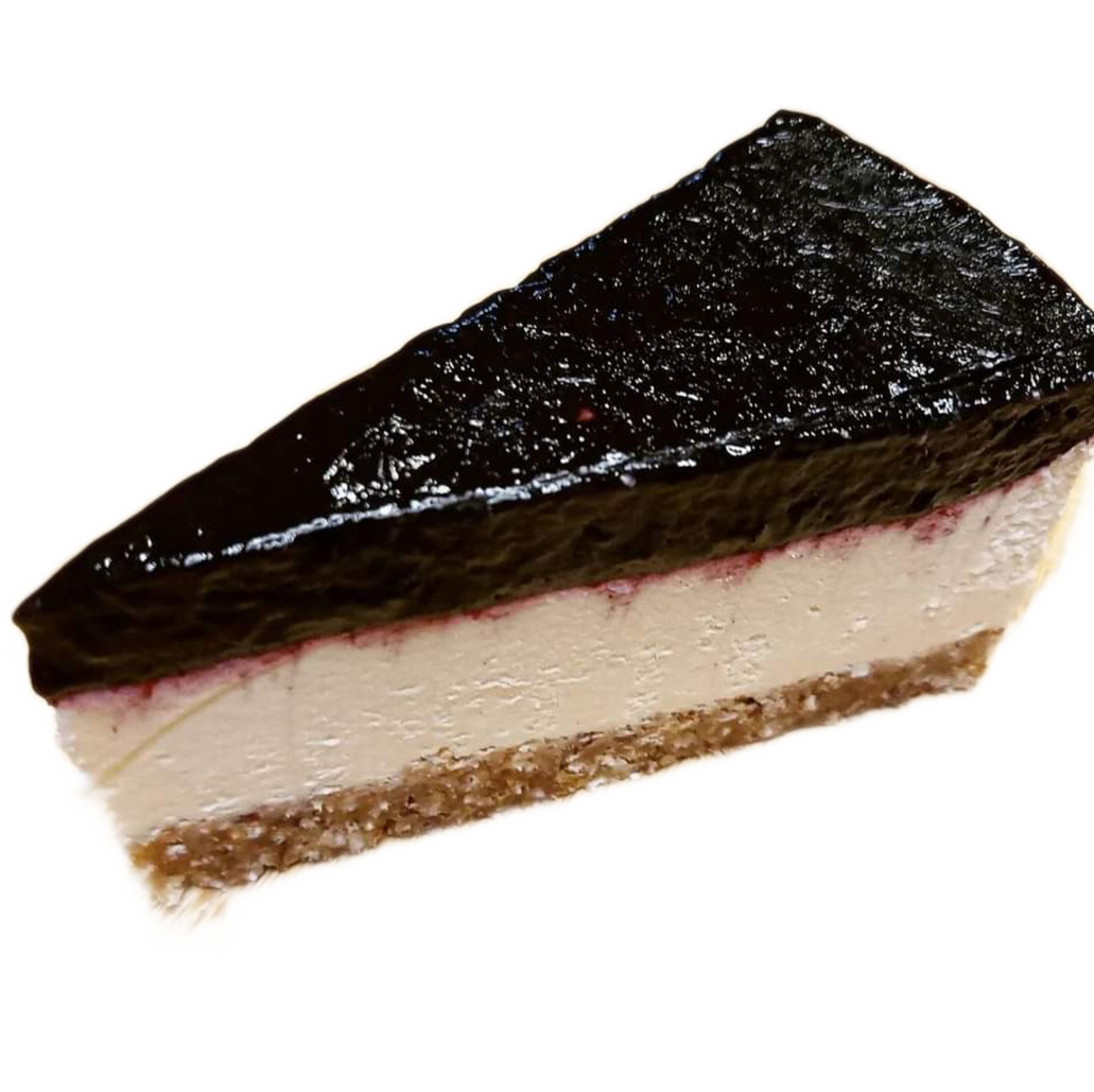 White Chocolate Blackberry Cheesecake